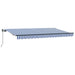 Cortina Retractabilă Manual albastru 350 x 200 cm țesătură - WALTI WALTI