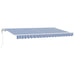 Cortina Retractabilă albastru 350 x 200 cm țesătură - WALTI WALTI