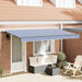 Cortina Retractabilă albastru 350 x 200 cm țesătură - WALTI WALTI