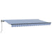 Cortina Retractabilă albastru 350 x 200 cm țesătură - WALTI WALTI