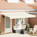 Cortina Retractabilă Crem 350 x 200 cm Poliester și metal - WALTI WALTI