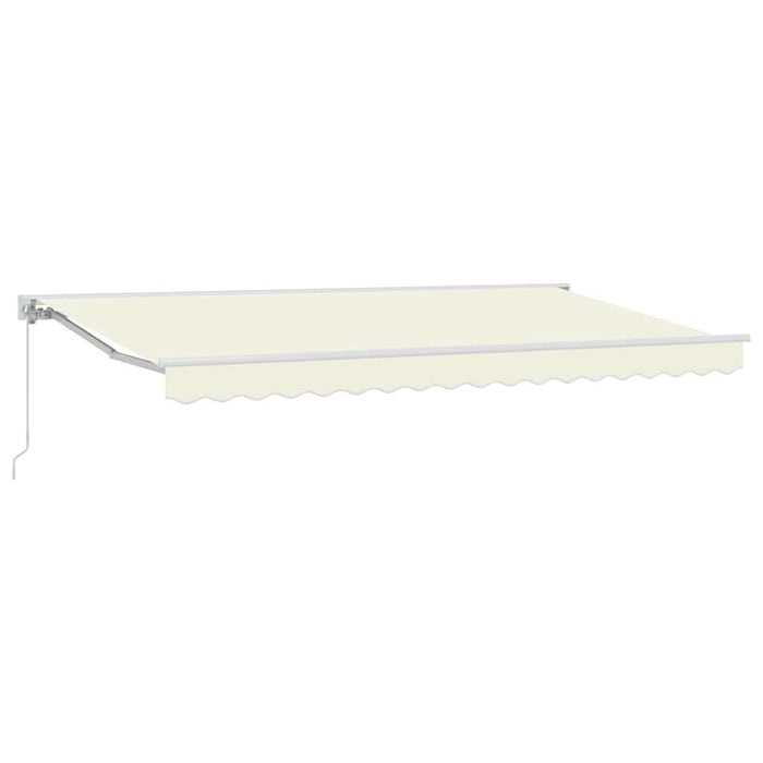 Cortina Retractabilă Crem 350 x 200 cm Poliester și metal - WALTI WALTI