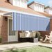 Cortina Retractabilă Dungi albastru 350 x 200 cm țesătură - WALTI WALTI