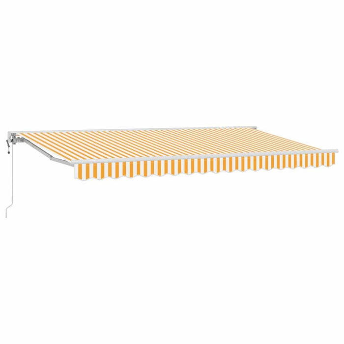Cortina Retractabilă Galben și alb 350 x 200 cm - WALTI WALTI