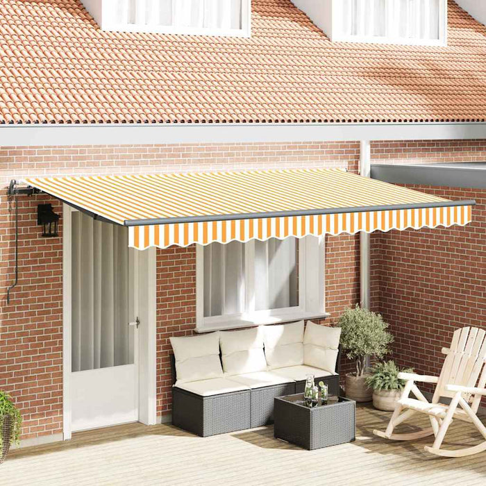 Cortina Retractabilă Galben 350 x 200 cm țesătură - WALTI WALTI