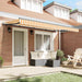 Cortina Retractabilă Galben 350 x 200 cm țesătură - WALTI WALTI