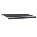 Cortina Retractabilă Manual Antracit 350 x 200 cm țesătură - WALTI WALTI