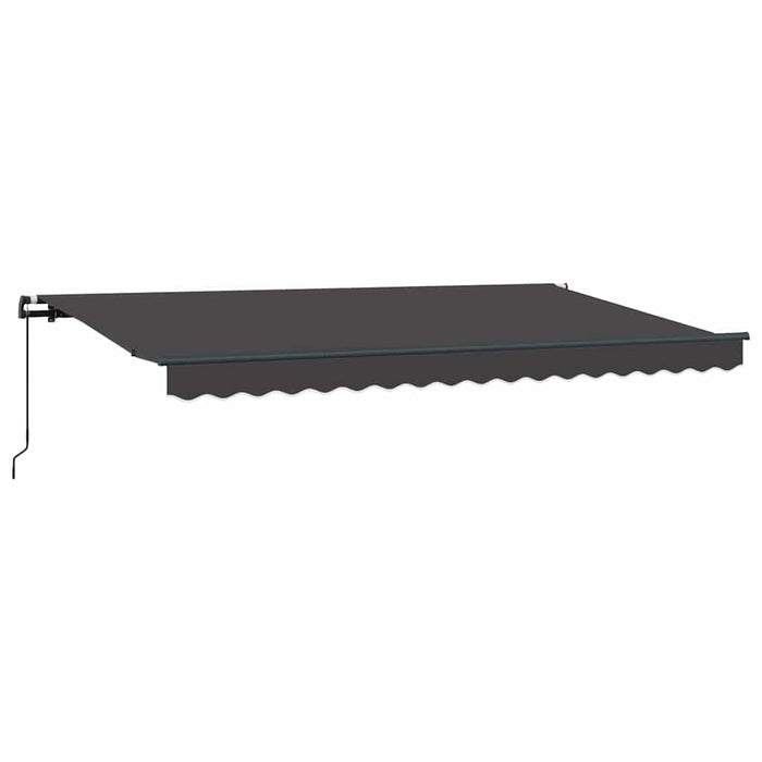 Cortina Retractabilă Manual Antracit 350 x 200 cm țesătură - WALTI WALTI