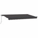 Cortina Retractabilă Manual Antracit 350 x 200 cm țesătură - WALTI WALTI