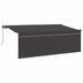 Cortina Retractabilă Manual Antracit 350 x 200 cm - WALTI WALTI
