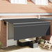 Cortina Retractabilă Antracit 350 x 200 cm - WALTI WALTI