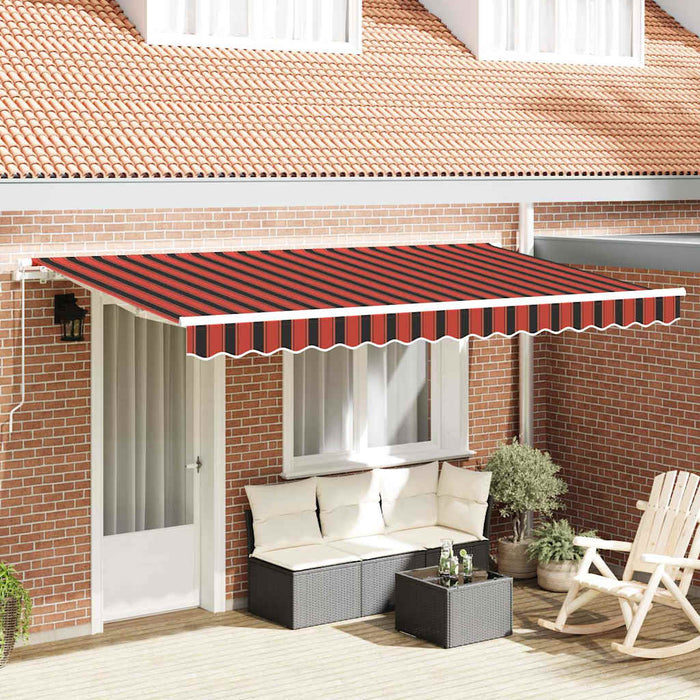 Cortina Retractabilă Portocaliu 350 x 200 cm țesătură WALTI
