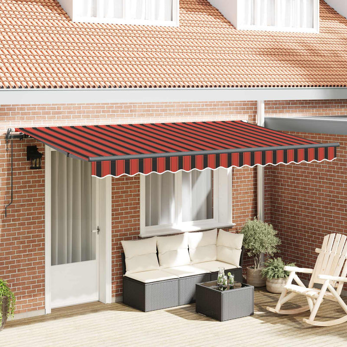 Cortina Retractabilă Portocaliu 350 x 200 cm țesătură WALTI