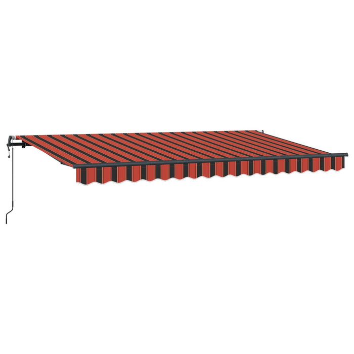 Cortina Retractabilă Portocaliu 350 x 200 cm țesătură WALTI