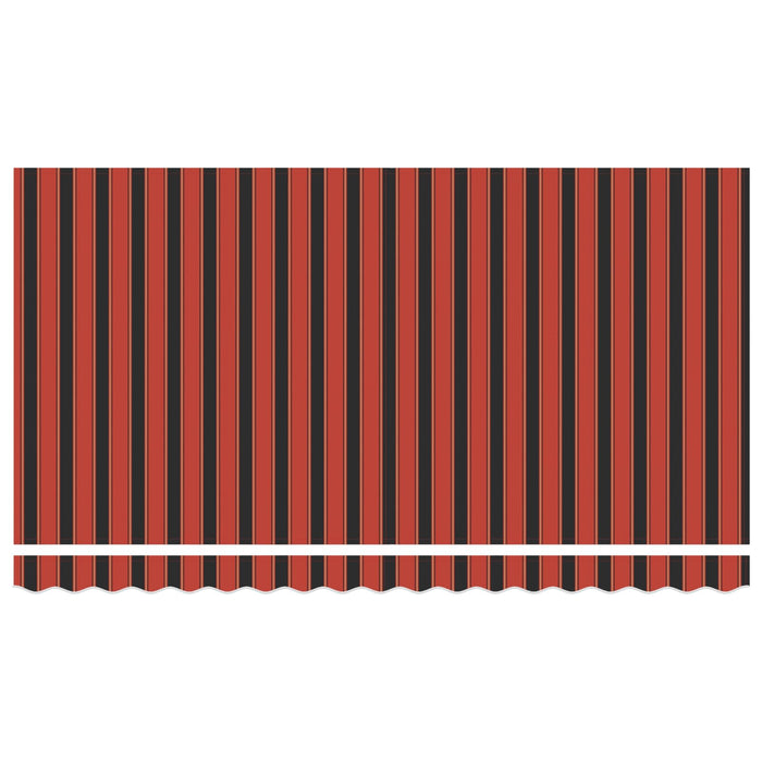 Cortina Retractabilă Portocaliu 350 x 200 cm țesătură WALTI