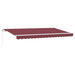 Cortina Retractabilă Manual Burgundy 350 x 200 cm țesătură - WALTI WALTI