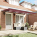 Cortina Retractabilă Manual Burgundy 350 x 200 cm țesătură - WALTI WALTI