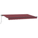 Cortina Retractabilă Manual Burgundy 350 x 200 cm țesătură - WALTI WALTI