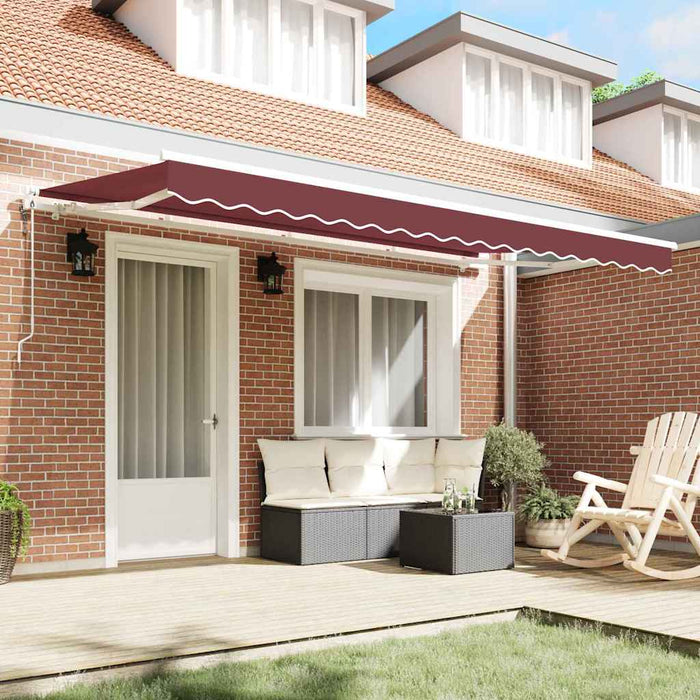 Cortina Retractabilă Burgundy 350 x 200 cm țesătură - WALTI WALTI