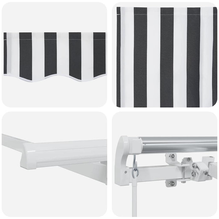 Cortina Retractabilă Manual Antracit 350 x 200 cm țesătură - WALTI WALTI