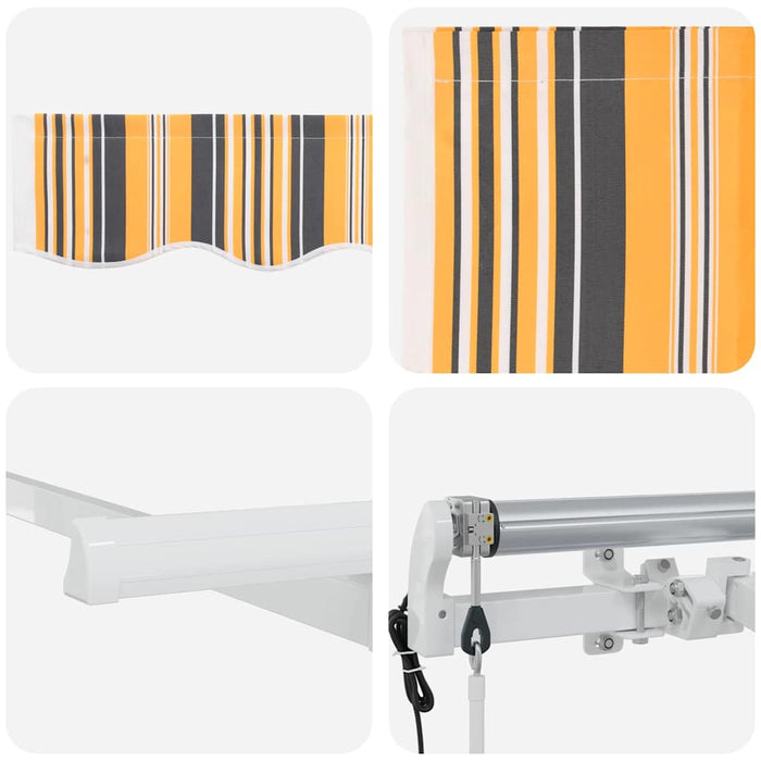 Cortina Retractabilă Galben 350 x 200 cm țesătură - WALTI WALTI