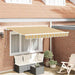Cortina Retractabilă Galben 350 x 200 cm țesătură - WALTI WALTI