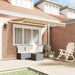 Cortina Retractabilă Galben 350 x 200 cm țesătură - WALTI WALTI
