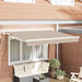 Cortina Retractabilă Bej 350 x 200 cm Aluminiu și țesătură - WALTI WALTI