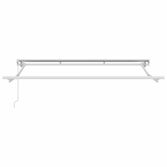 Cortina Retractabilă Bej 350 x 200 cm Aluminiu și țesătură - WALTI WALTI