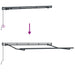 Cortina Retractabilă Manual Bej 350 x 200 cm țesătură - WALTI WALTI