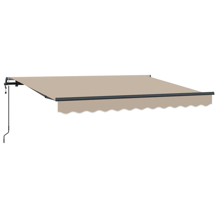 Cortina Retractabilă Bej 350 x 200 cm țesătură - WALTI WALTI