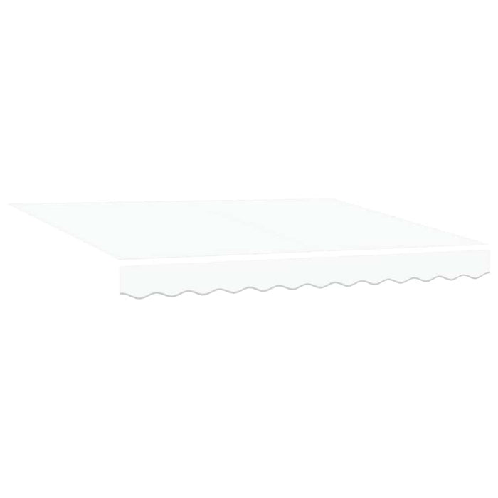 Copertină retractabilă Alb 350 x 200 cm țesătură WALTI