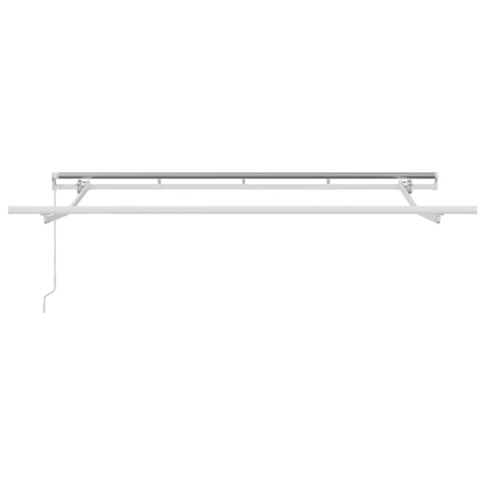 Copertină retractabilă Alb 350 x 200 cm țesătură WALTI