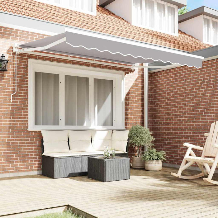 Cadru de copertină Gri deschis 350 x 200 cm - WALTI WALTI