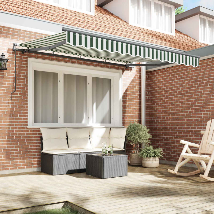 Cortina Retractabilă Verde 350 x 200 cm țesătură WALTI