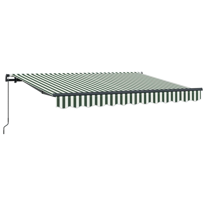 Cortina Retractabilă Verde 350 x 200 cm țesătură WALTI