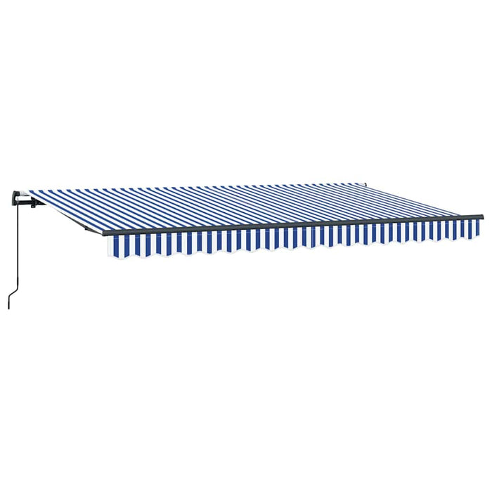 Cortina Retractabilă Manual albastru 400 x 200 cm țesătură - WALTI WALTI