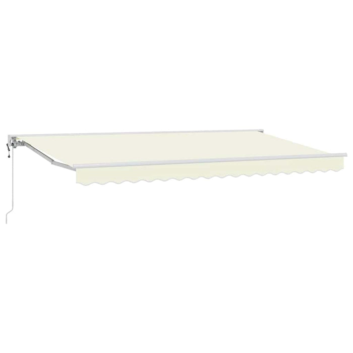 Cortina Retractabilă Crem 400 x 200 cm Poliester și metal - WALTI WALTI