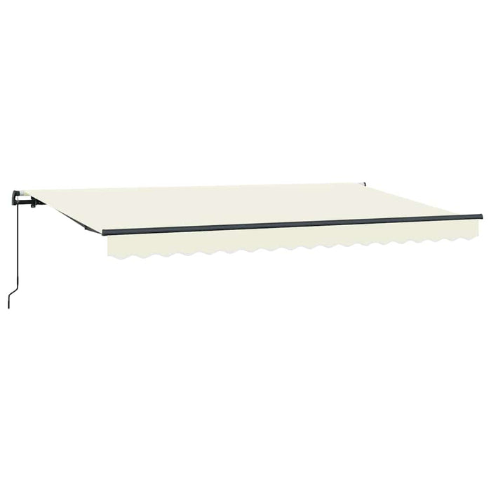 Cortina Retractabilă Manual Crem 400 x 200 cm țesătură - WALTI WALTI