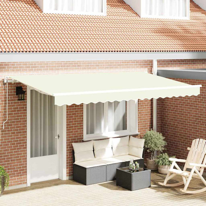 Cortina Retractabilă Crem 400 x 200 cm țesătură - WALTI WALTI