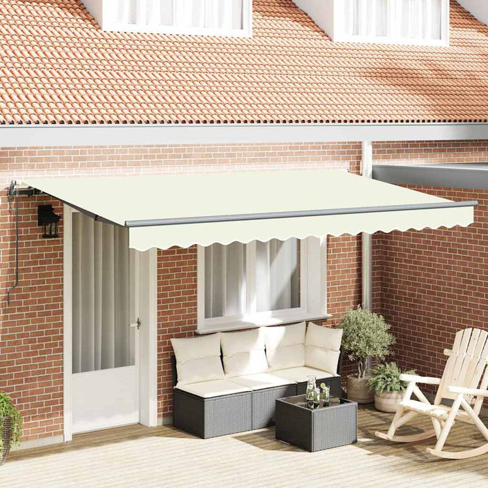 Cortina Retractabilă Crem 400 x 200 cm țesătură - WALTI WALTI