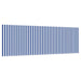 Cortina Retractabilă Manual Albastru și Alb 400 x 200 cm - WALTI WALTI