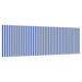 Cortina Retractabilă Albastru și Alb 400 x 200 cm - WALTI WALTI