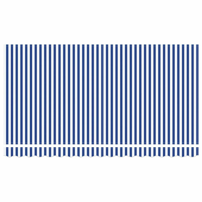 Cortina Retractabilă Albastru și Alb 400 x 200 cm - WALTI WALTI
