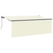 Cortina Retractabilă Manual Crem Antracit Maro 400 x 200 cm - WALTI WALTI