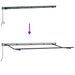 Cortina Retractabilă Manual Crem Antracit Maro 400 x 200 cm - WALTI WALTI