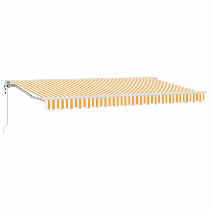 Cadru de copertină Galben și alb 400 x 200 cm - WALTI WALTI