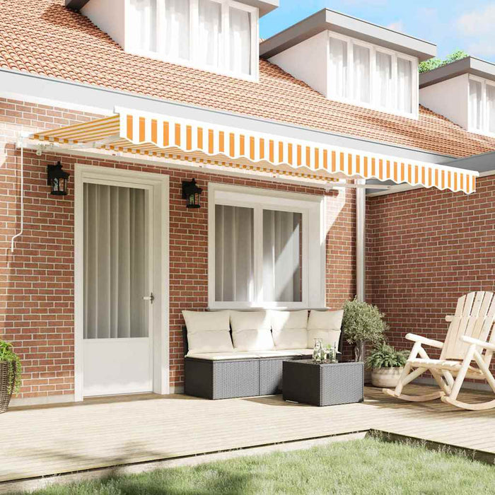 Cortina Retractabilă Manual Galben 400 x 200 cm țesătură - WALTI WALTI