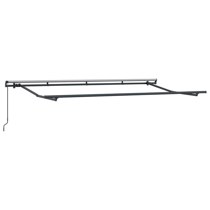 Cortina Retractabilă Manual Galben 400 x 200 cm țesătură - WALTI WALTI