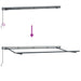 Cortina Retractabilă Manual Galben 400 x 200 cm țesătură - WALTI WALTI